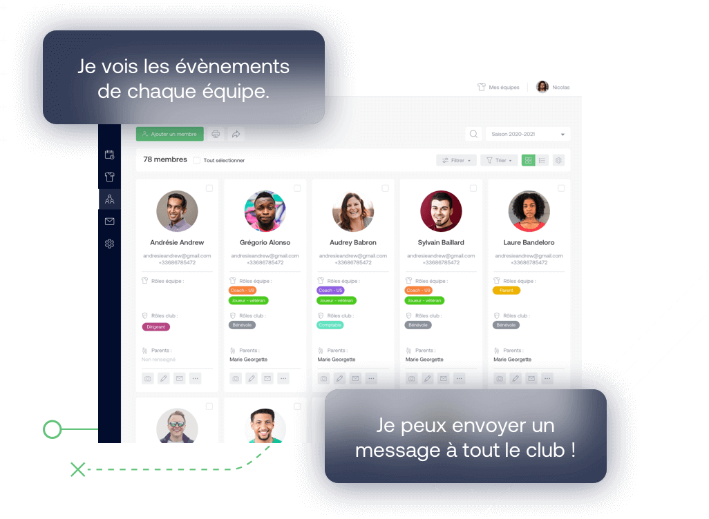 Tous les sports sur SportEasy